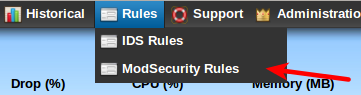 Mod Security Rule Editor